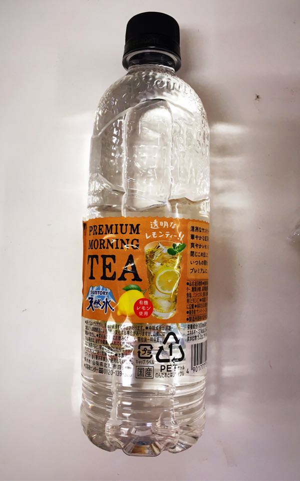 サントリー天然水PREMIUM MORNING TEA レモン